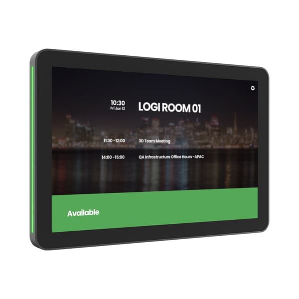 Logitech Tap Scheduler Purpose-Built Scheduling Panel for Meeting Rooms - enhet för videokonferens