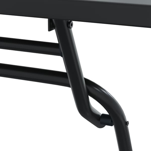Trädgårds Bistro Set 3 pcs Antracit Stål