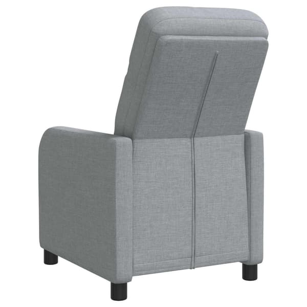 Recliner Ljusgrå Tyg