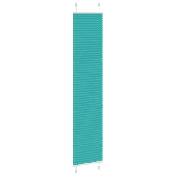 Plisserad persienn bensingrön 50x200cm tyg bredd 49,4cm
