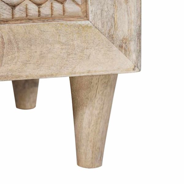 Sideboard med låda Vit 33.5 x 40 x 75 cm