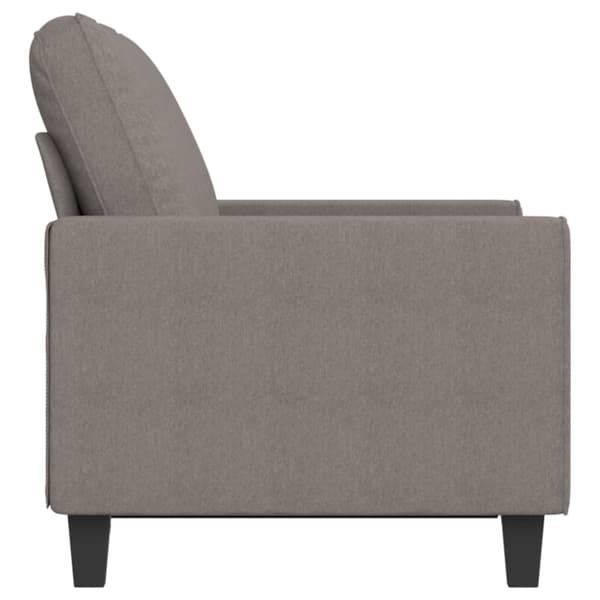 2-sitssoffa taupe 120 cm tyg