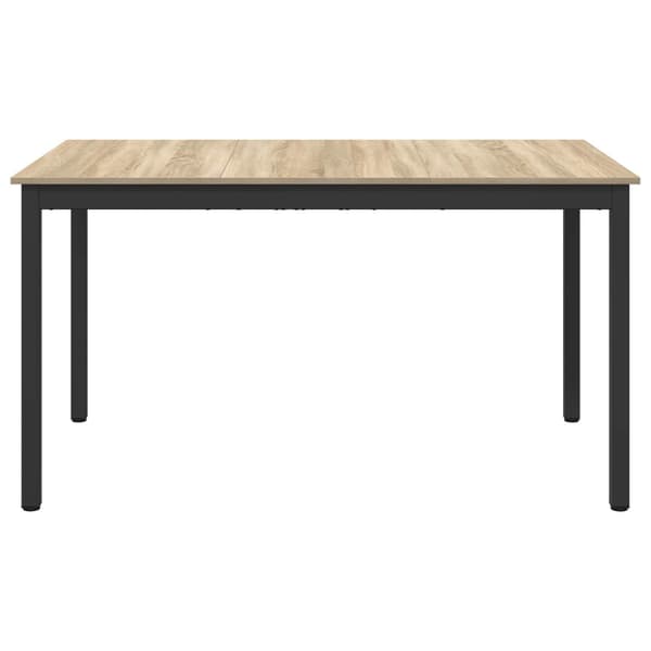 Matbord 140 x 80 x 75 cm METALL