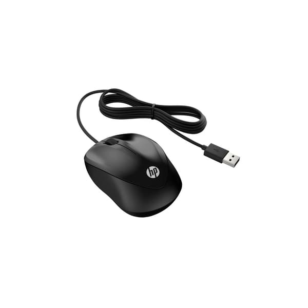 HP 1000 - mus - USB - svart