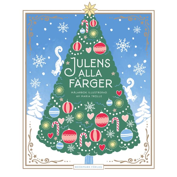 Julens alla färger (bok, kartonnage)