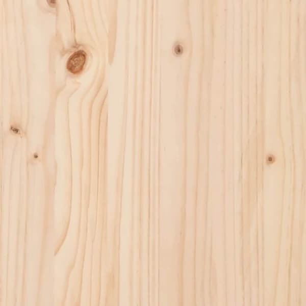 Sängram massivt trä 75x190 cm
