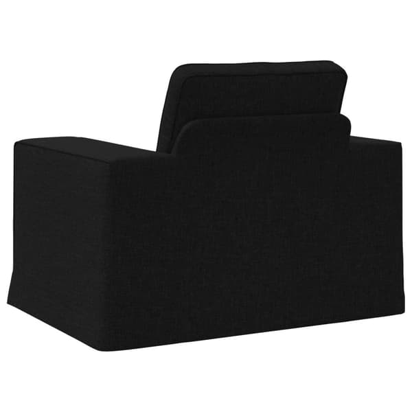 Soffa Svart 103 x 80 x 82 cm tyg