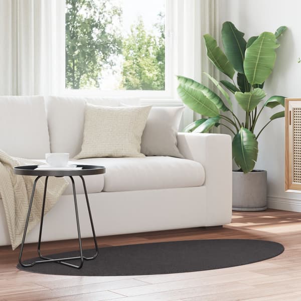 Matta HUARTE Antracit 80 x 150 cm Polyester