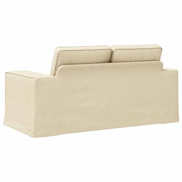 Soffa Kräm 162 x 80 x 82 cm tyg