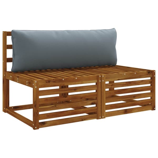 1-delad ryggkudde PUTTEN 100% Polyester Blå 120 x 40 x 15 cm