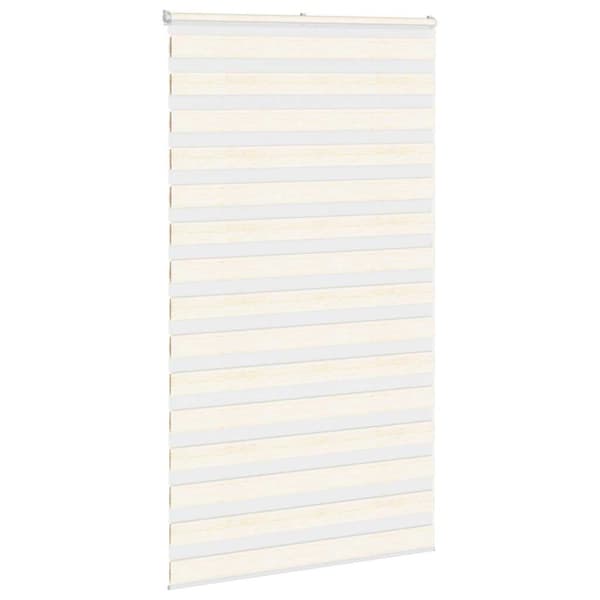 Rullgardin zebra 125x200 cm tyg bredd 120,9 cm polyester