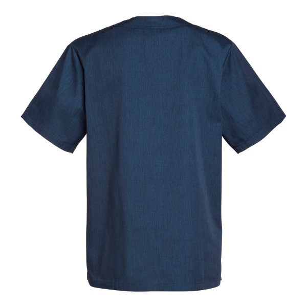 Malte V-Tunic Blue melange Unisex