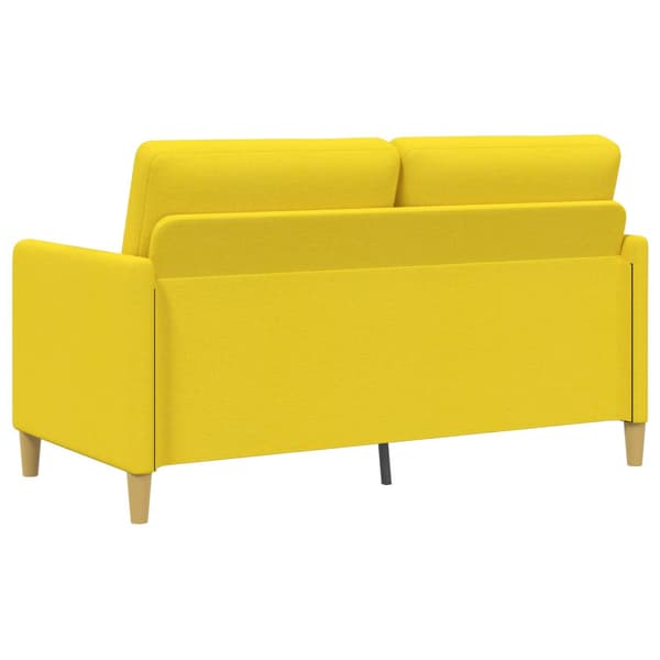 Soffa med förvaring Ljusgul 152 x 78 x 87 cm Polyester