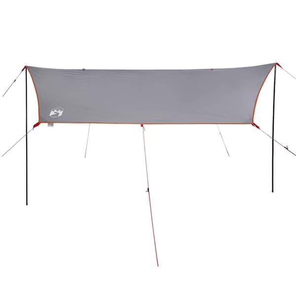 Biltält grå och orange vattentät