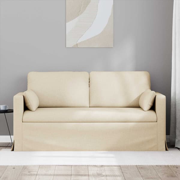 Soffa Kräm 158 x 78 x 80 cm tyg