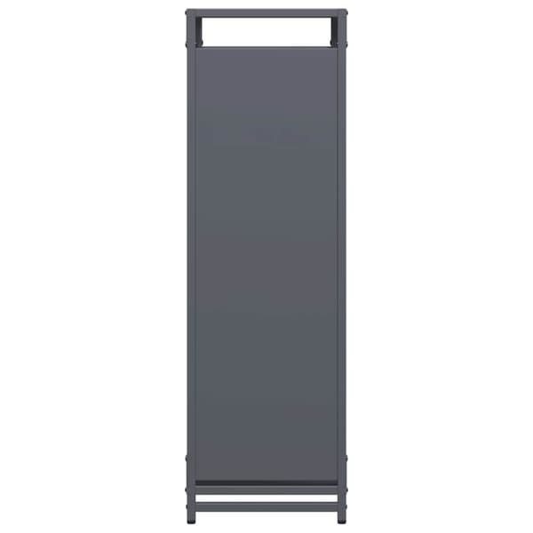 Vedställ antracit 60x28x90 cm kallvalsat stål