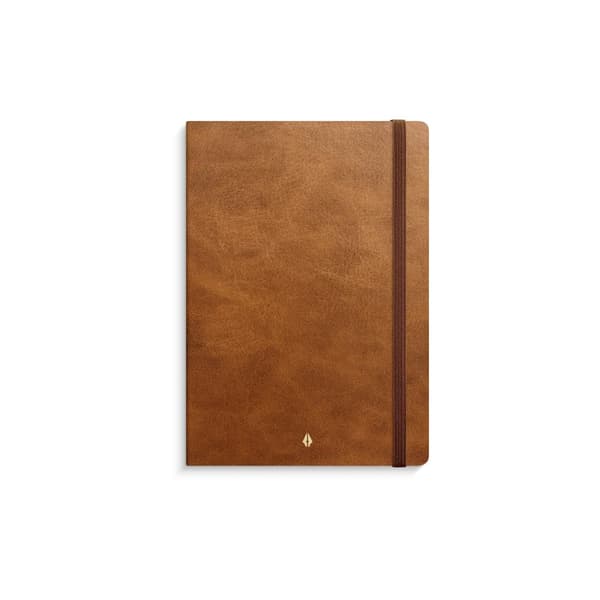 Anteckningsbok BURDE Deluxe A5 brun