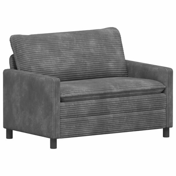 Soffset 2 pcs Ljusgrå Polyester