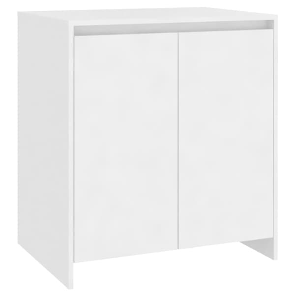 Skänk vit 70x41x75 cm konstruerat trä