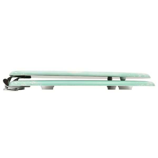 Toalettsitsar med lock 2 st MDF flamingo