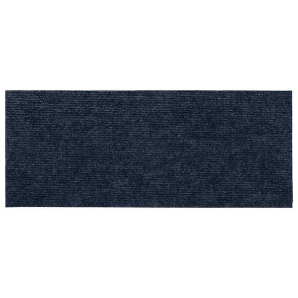 Trappmattor självhäftande 30 st 60x25 cm marinblå rektangulära