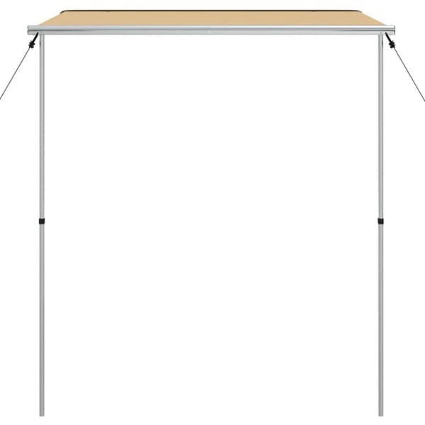 Husvagnsmarkis 1,8x2x2,15 m beige