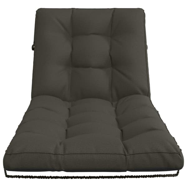 Solstol Kudde VIANEN 100% Polyester Antracit 200 x 70 x 8 cm