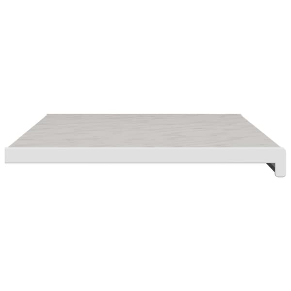 Fönsterbräda Marmorstruktur 80 x 40 x 4,5 cm PVC