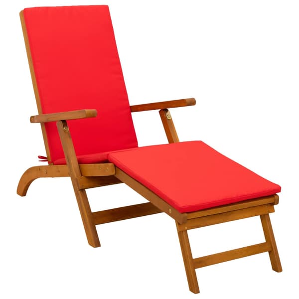 Reclining och Fällbar Solstol 55 x 146 x 91 cm