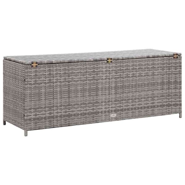 Dynbox grå 150x50x60 cm konstrotting