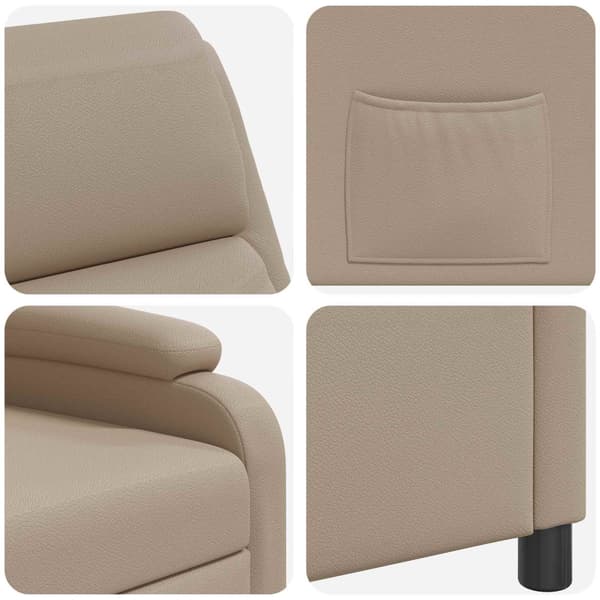 Recliner Cappuccino Konstläder