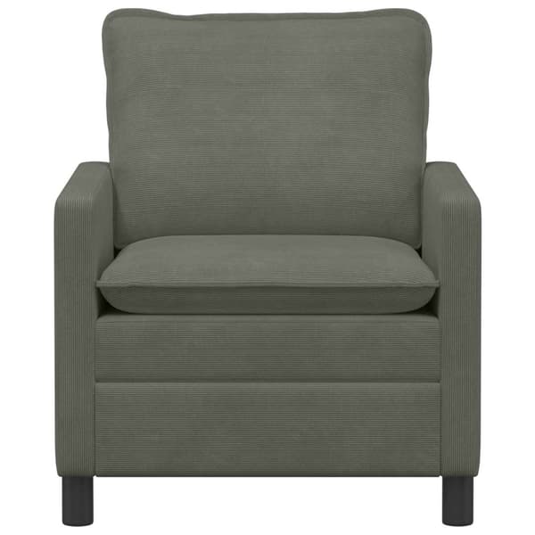 Soffa Ljusgrå 76 x 81 x 87,5 cm Tyg