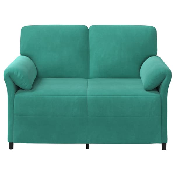 2-sits soffa Turkos 138 x 83 x 95 cm Sammet