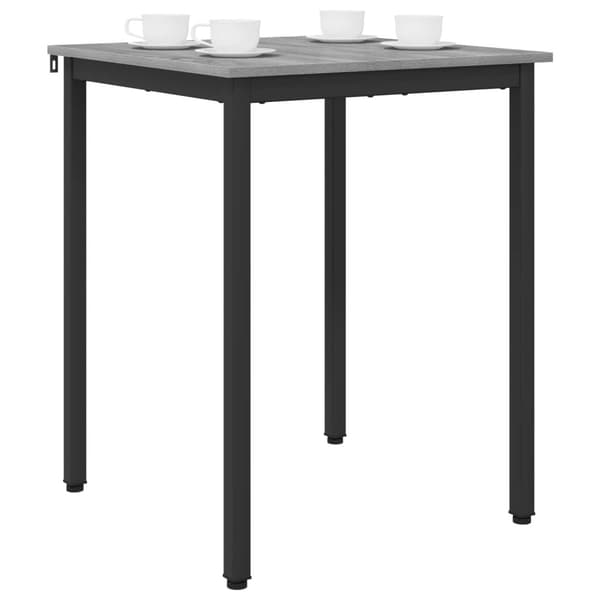 Matbord 60 x 60 x 75 cm METALL
