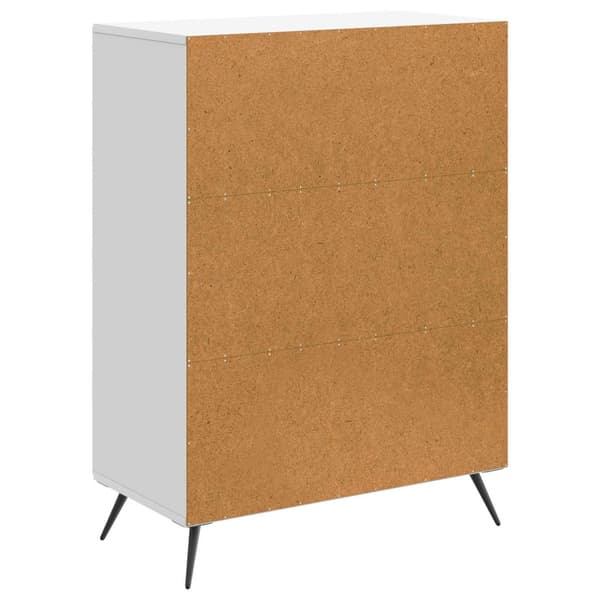 Sideboard Vit 66 x 34,5 x 90 cm Konstruerat trä