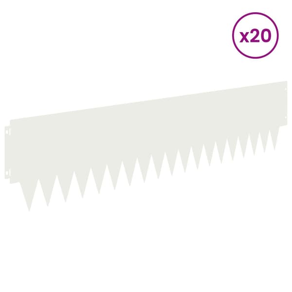 Kant för gräsmatta 20 pcs metall