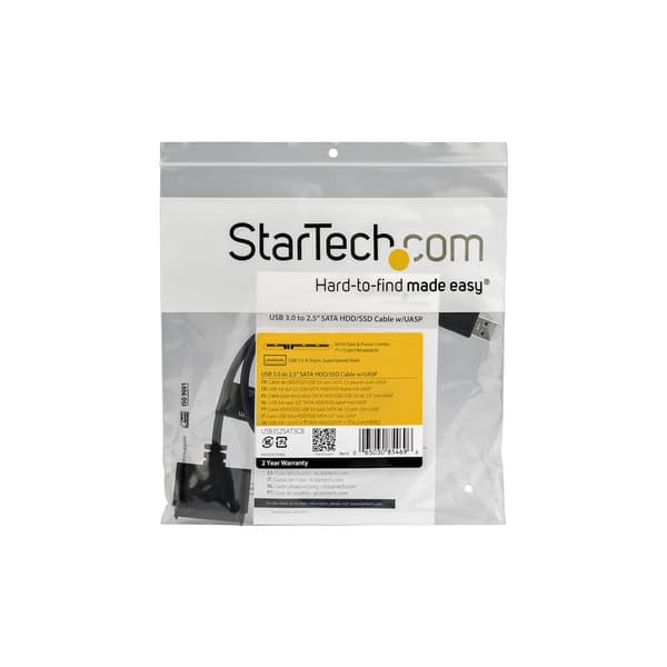 StarTech.com SATA till USB-kabel med UASP