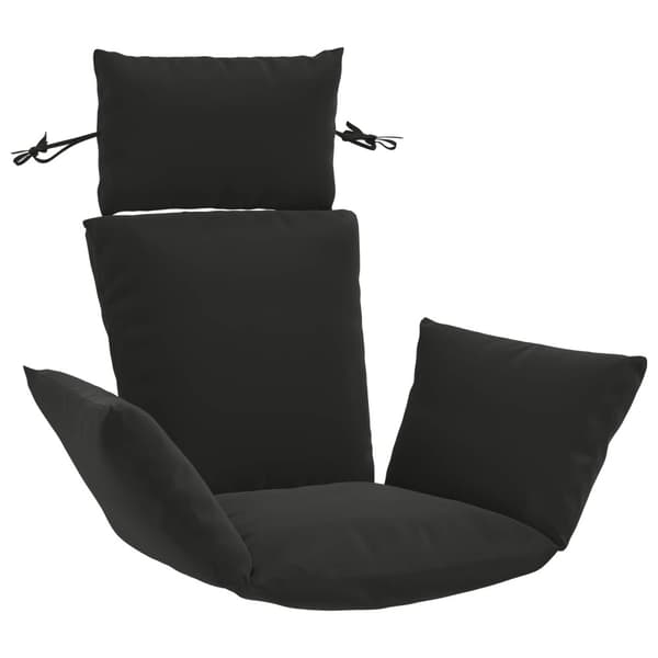 Adirondack Kudde PUTTEN 100% Polyester Svart 60 x 145 x 10 cm