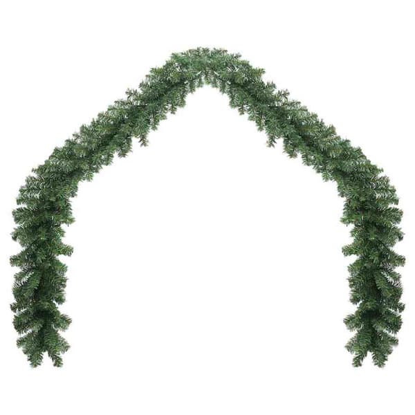 Julgirlander 2 pcs Grön 20 m PVC