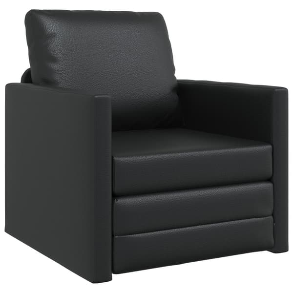 Soffsäng 60cm Svart Konstläder