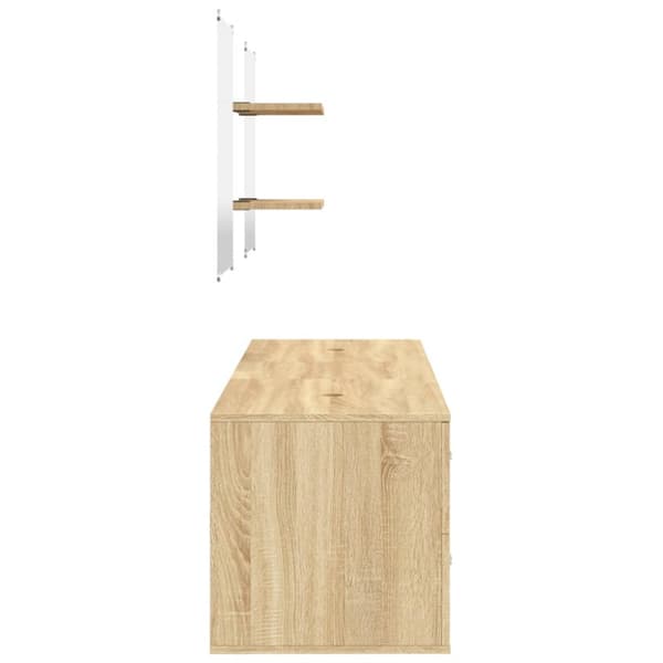 Badrumsmöbler set 5 delar ek konstruerat trä