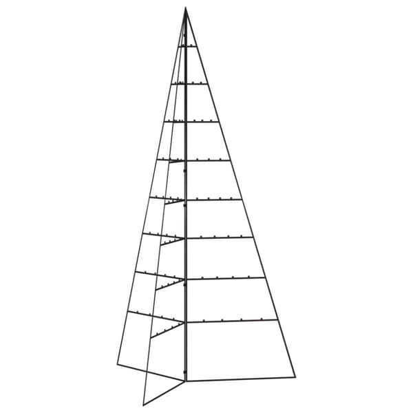 Julgran i metall svart 180 cm