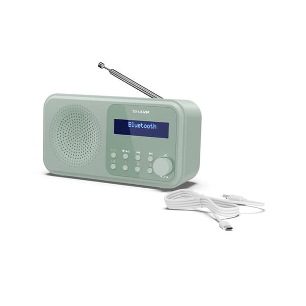 Sharp Tokyo DR-P420 - bärbar DAB-radio - inget operativsystem - Bluetooth