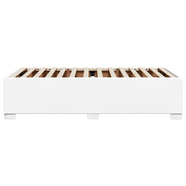 Sängram vit 80x200 cm konstläder