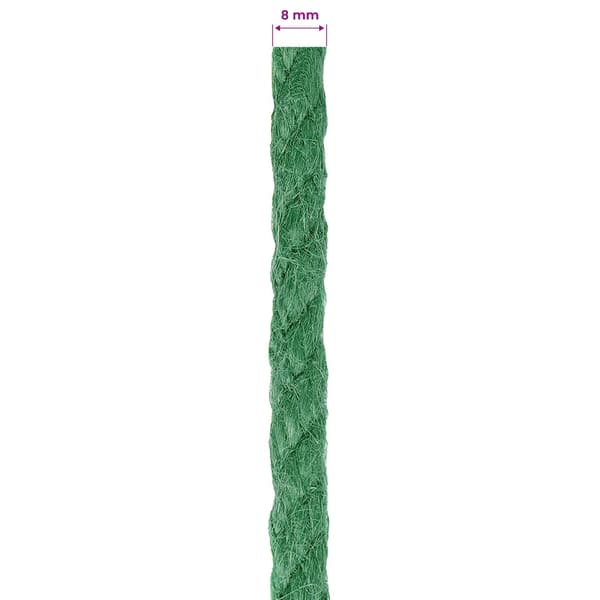 Juterep Grön 100% Tossa jute