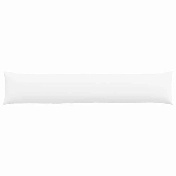 Sofakuddar 2 pcs Vit 200 x 40 cm tyg