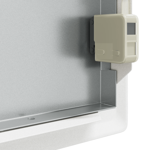 Åtkomstpanel 2 pcs Vit 23 x 23 x 3 cm Stål