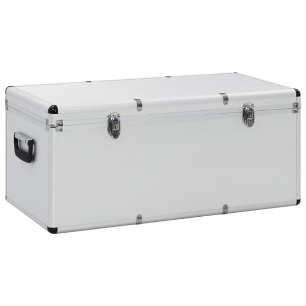 Förvaringsväskor 3 st silver aluminium