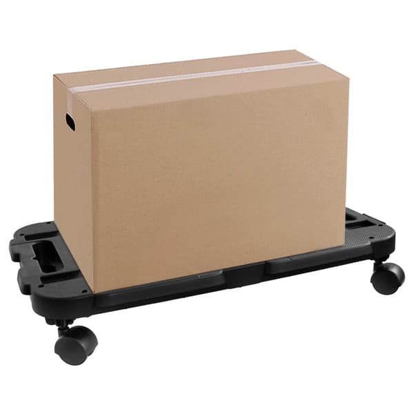 Transportplattor 3 st svart polypropen 200 kg