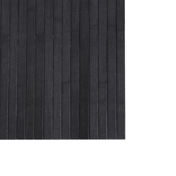 Rumsavdelare grå bredd 400 cm höjd 165 cm bambu